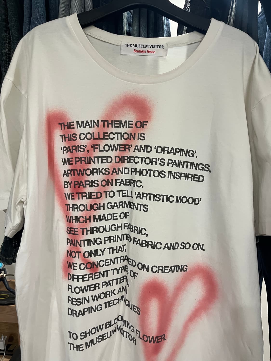 더뮤지엄비지터 반팔 상품이미지1