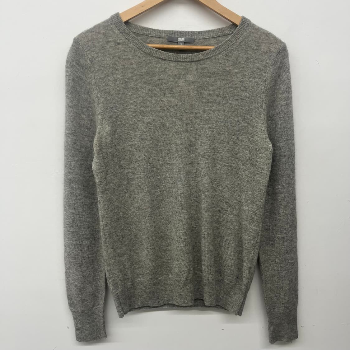 유니클로 캐시미어 니트 그레이 여/M 상품이미지2