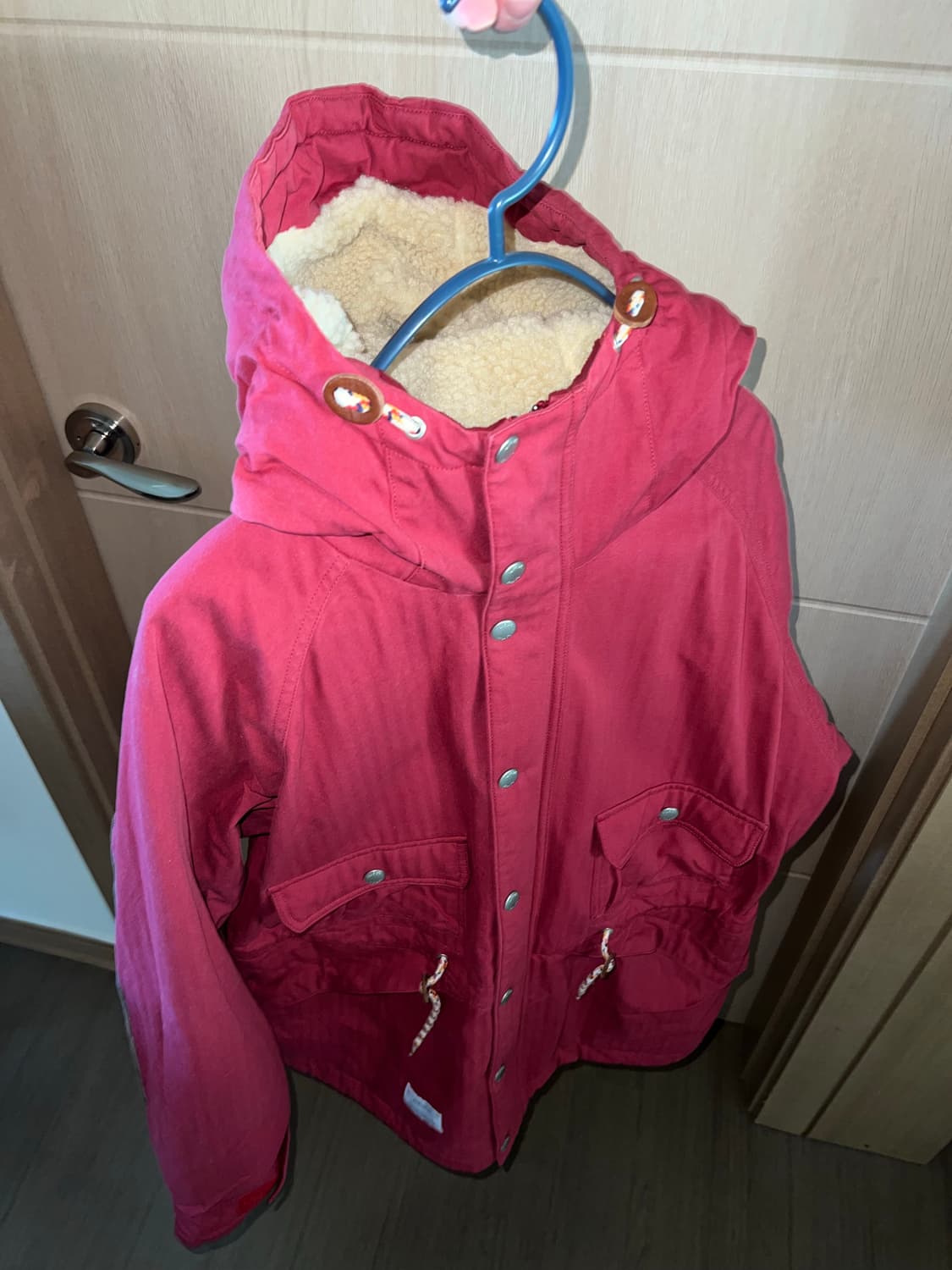 라이풀 12fw 헤링본 자켓 와인 L사이즈 상품이미지2