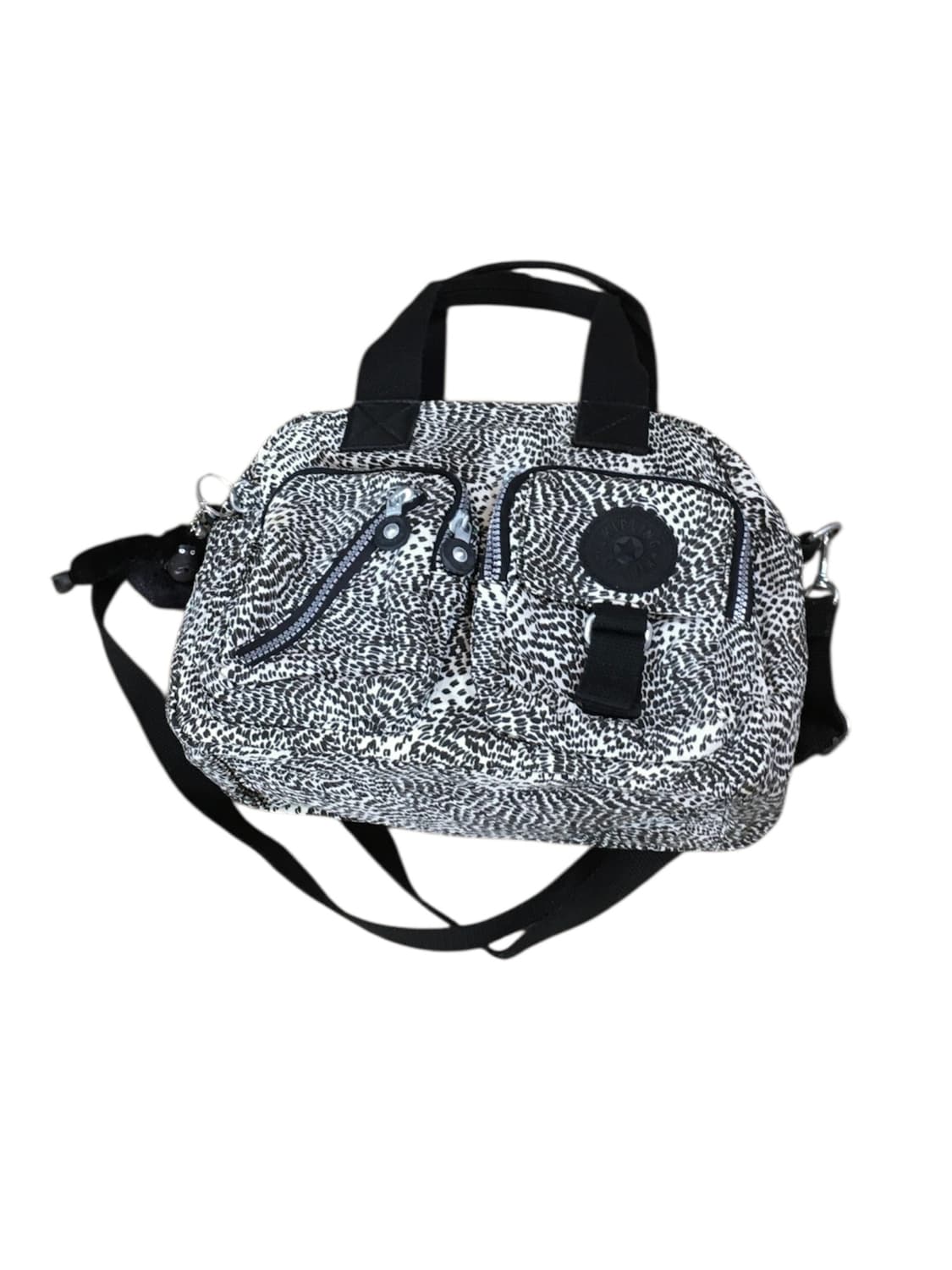 키플링 숄더&크로스백 레오파드 블랙 상품이미지1