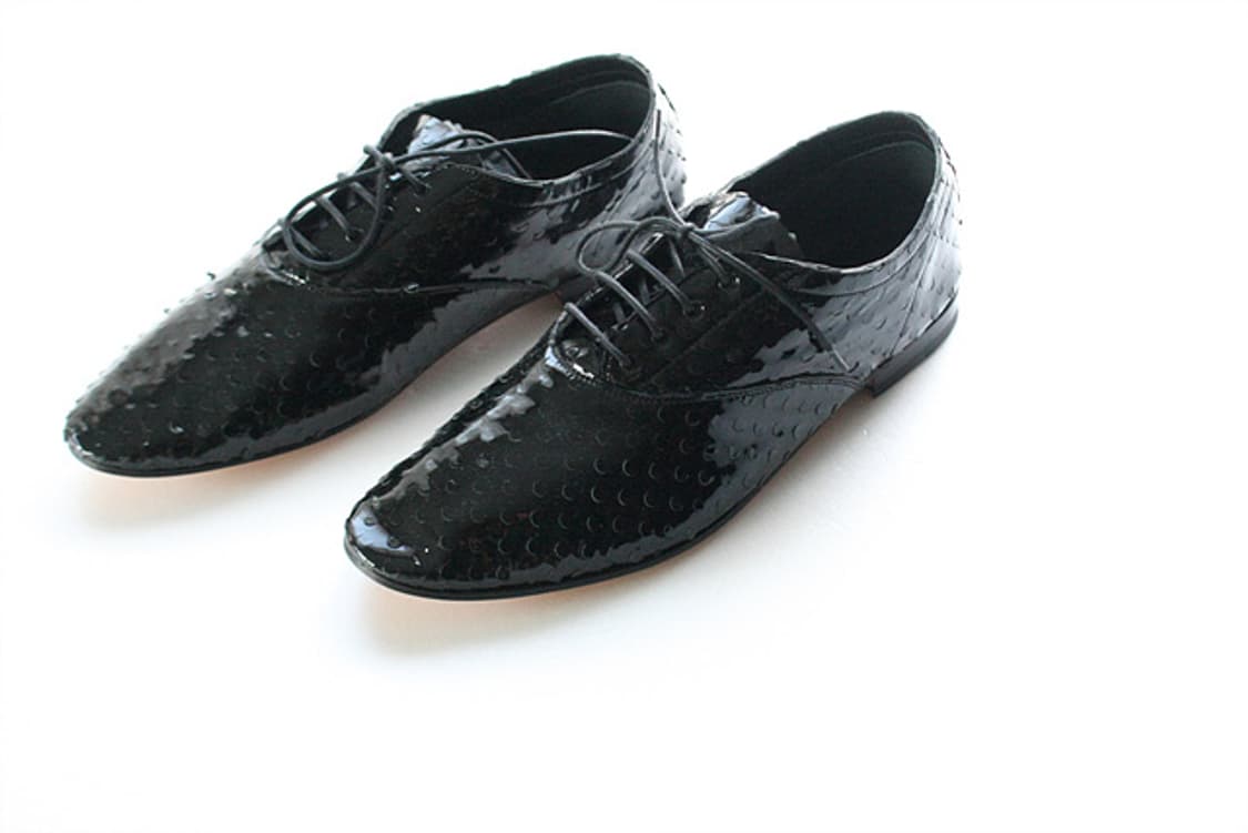 SAINT LAURENT 생로랑 페이턴트 가죽 구두 새제품 상품이미지2