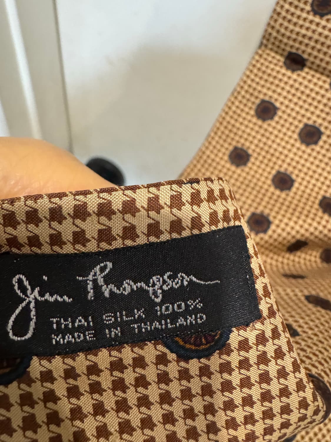 태국 짐톰슨 실크100% 스카프 60 상품이미지2