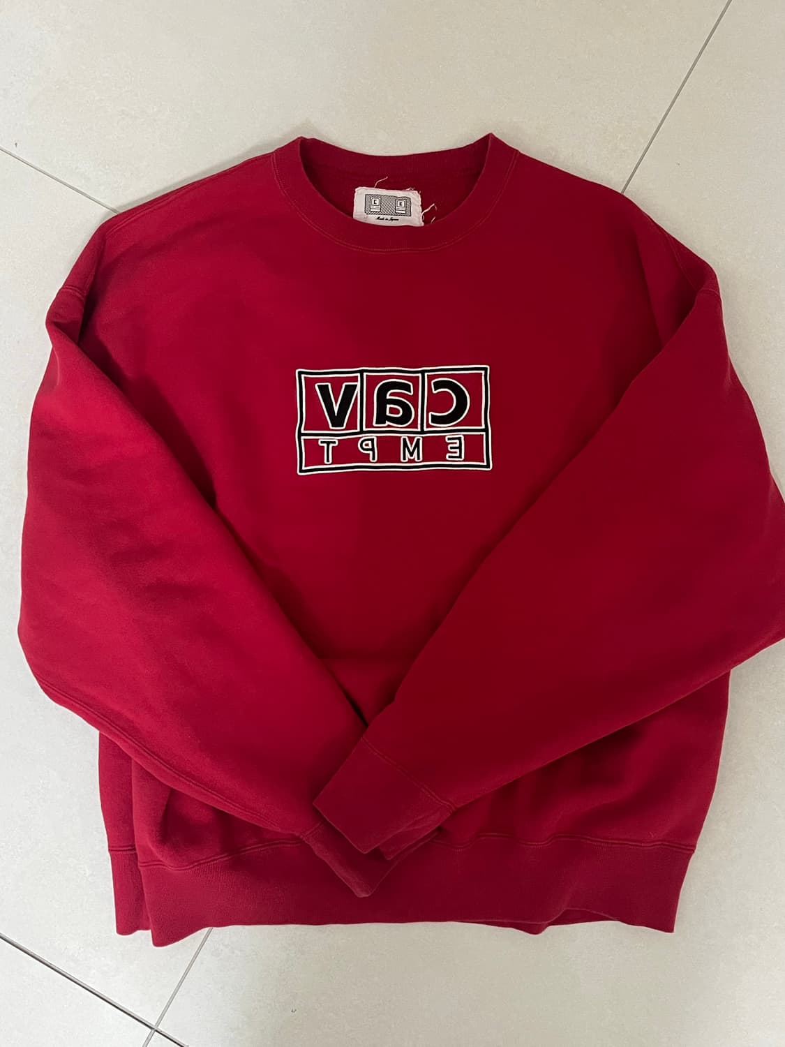 ssz x cav empt 카브엠트 풀오버 상품이미지5