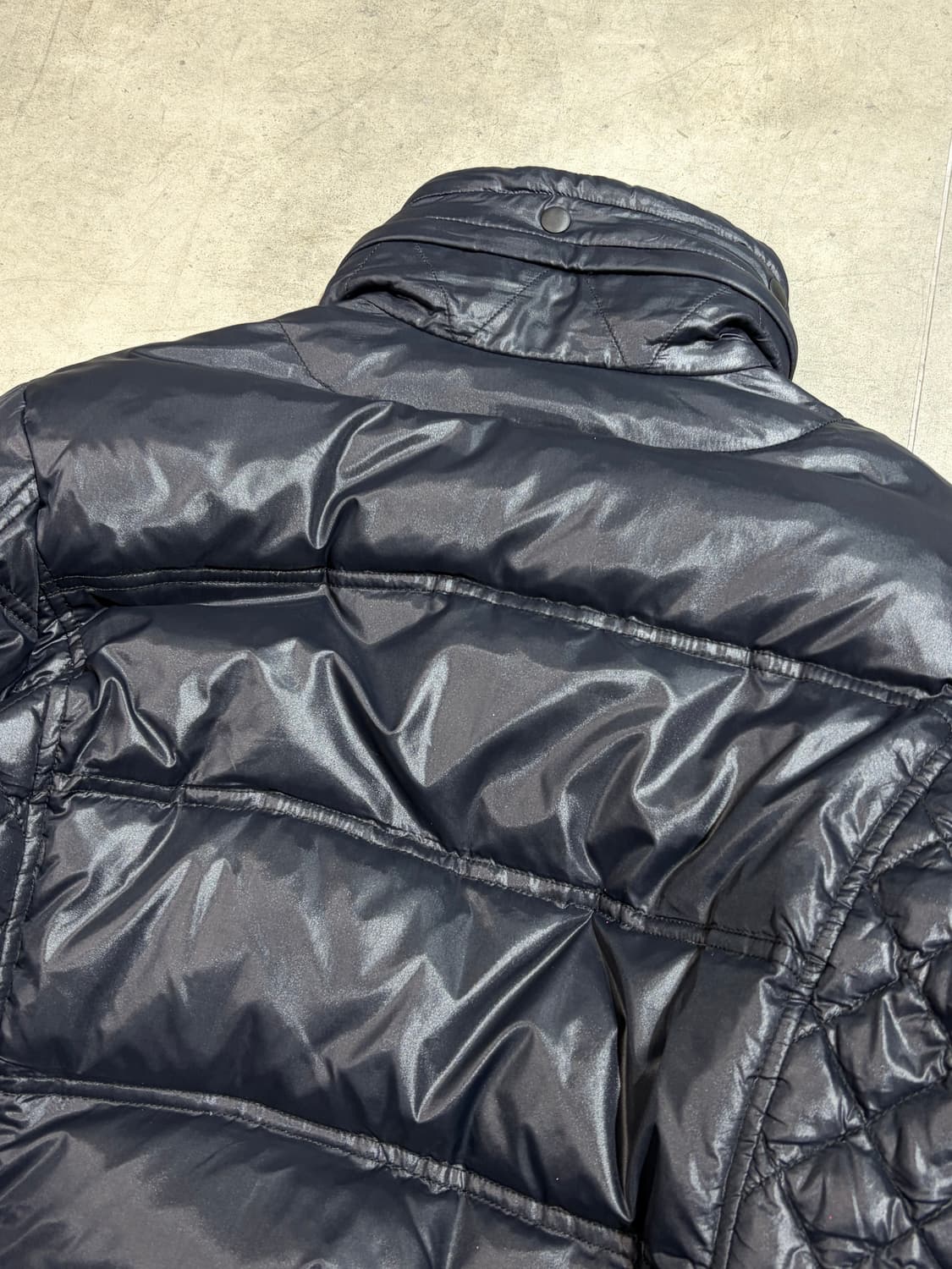 Diesel 디젤 로고 나일론 다운 패딩 상품이미지8