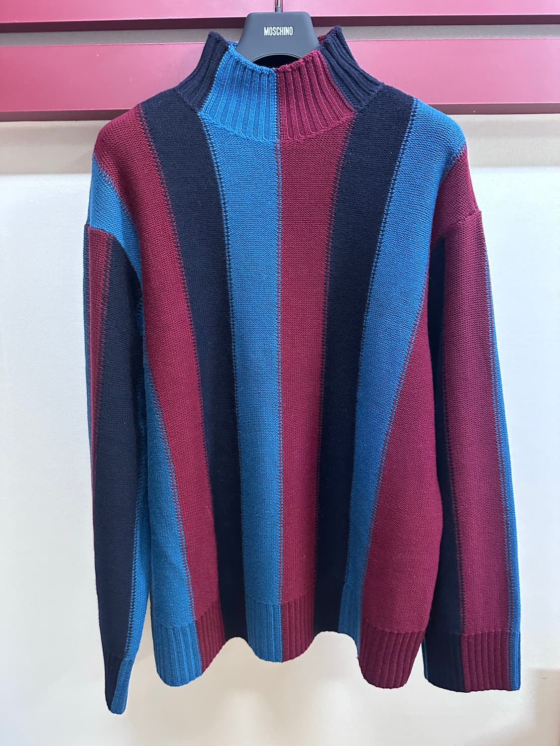 [새상품] CK 캘빈클라인 모크넥 울니트 105사이즈 상품이미지1