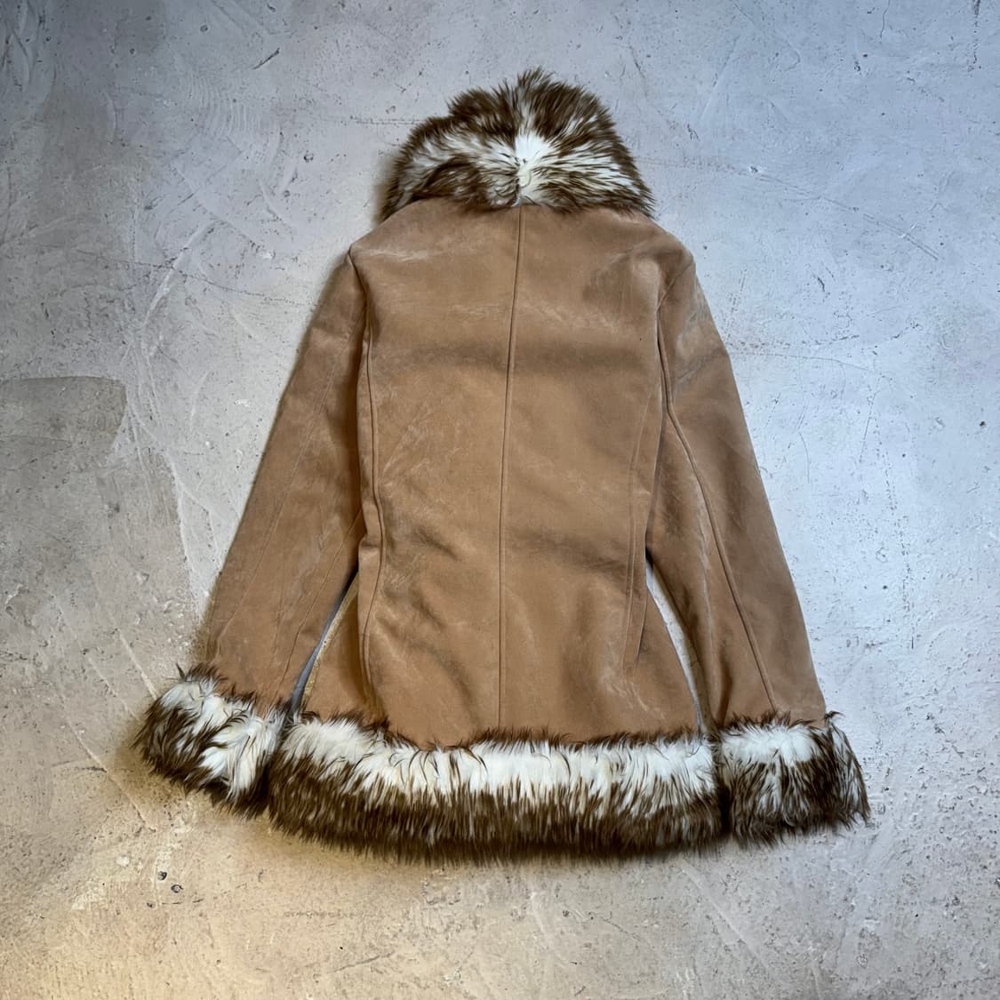 퍼 트림 스웨이드 무스탕 상품이미지5