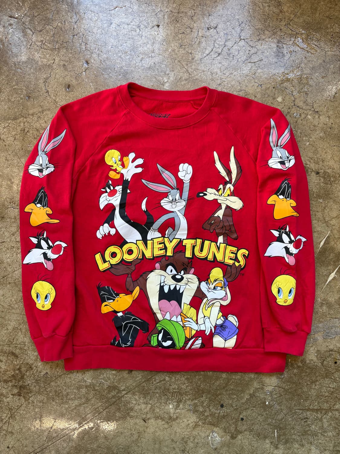 LOONEY TUNES 풀 프린팅 스웻 상품이미지2