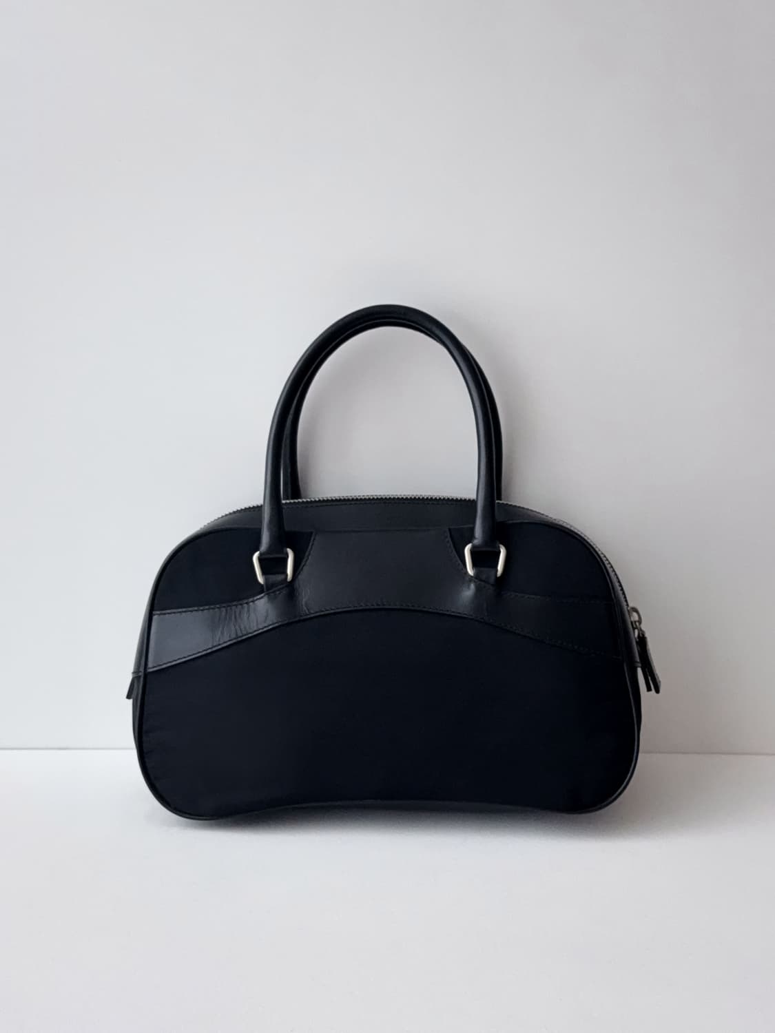 프라다 사이드 로고 볼링백 보스턴백 상품이미지6