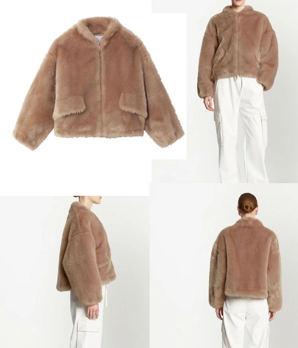 Proenza Schouler faux-fur jacket M 상품이미지1