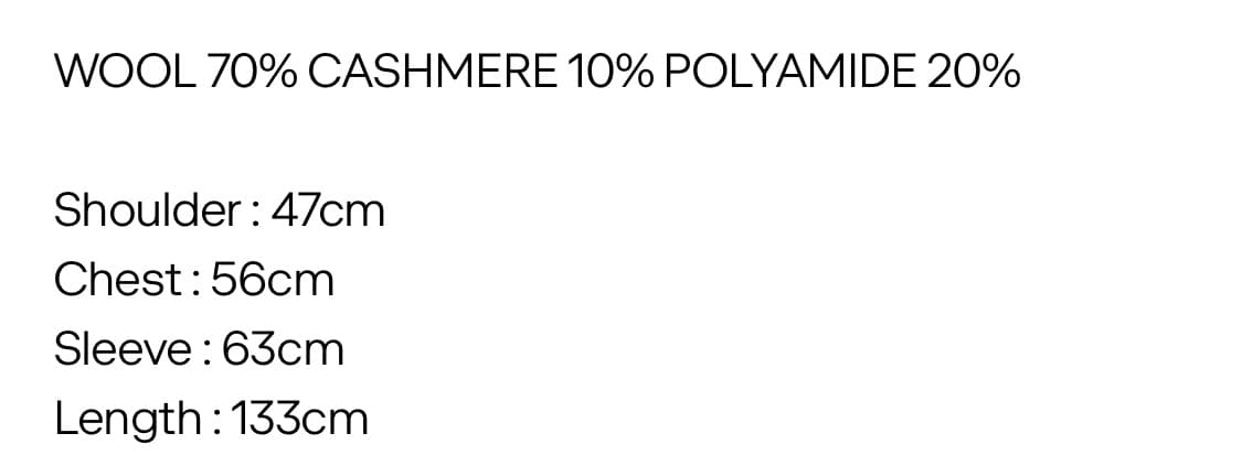 Misbhv wool coat 미스비헤이브 울코트 상품이미지3