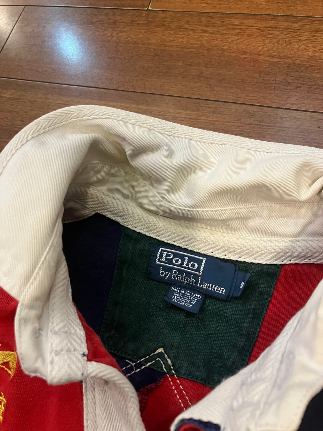 폴로랄프로렌 럭비 카라티셔츠 M 상품이미지5