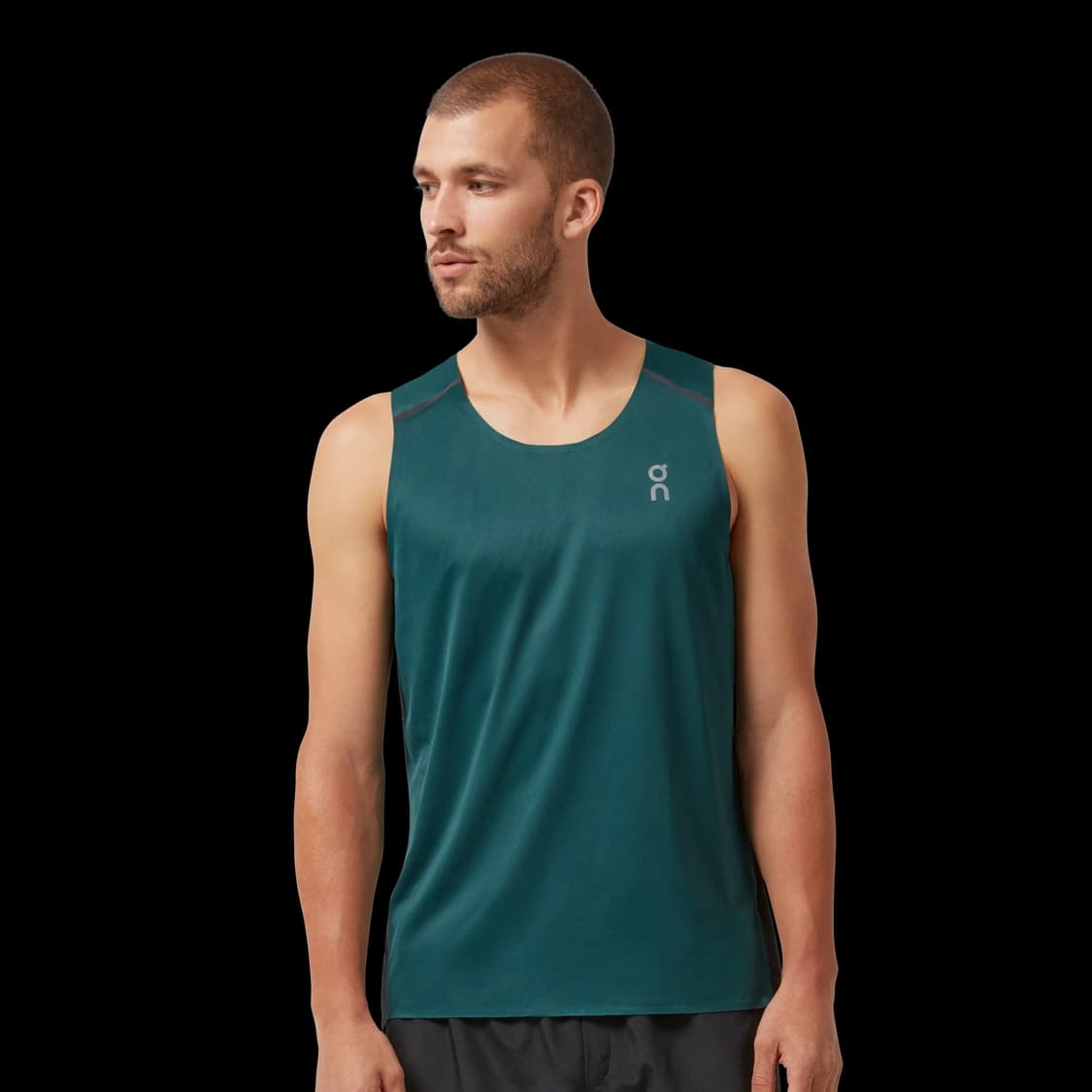 [L] 온러닝 탱크 그린 블랙 새상품 상품이미지1