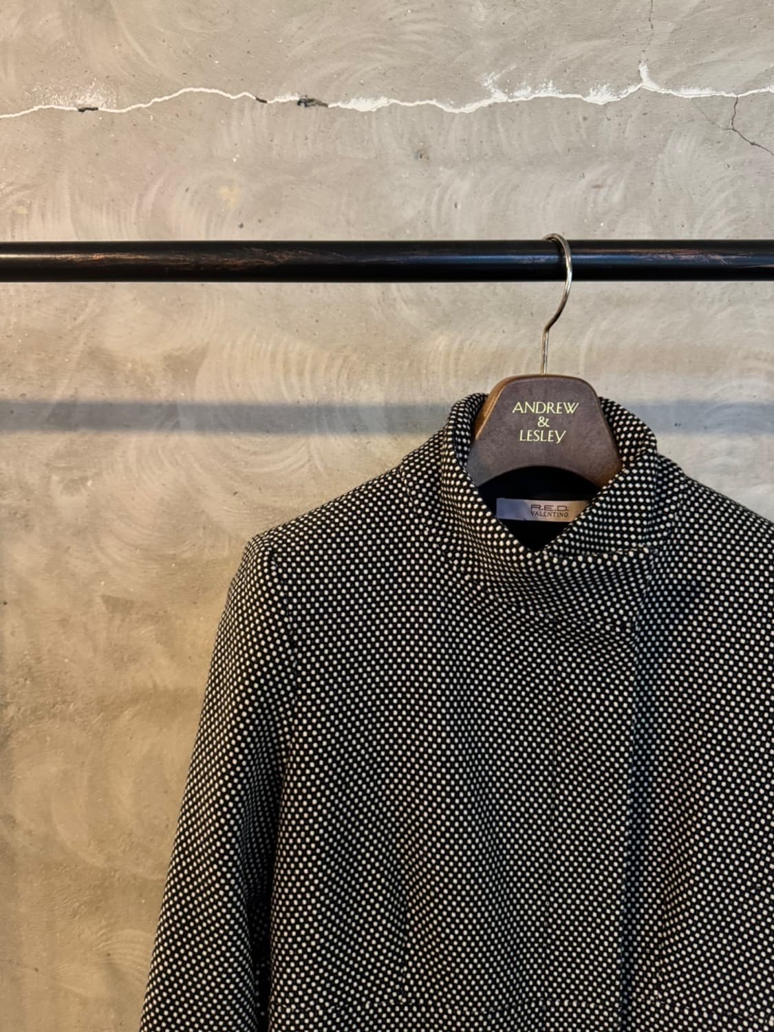 발렌티노 레드 트위드 코트 55~66 상품이미지4