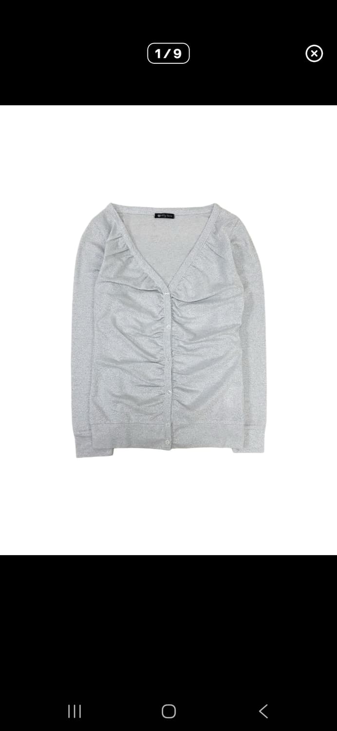 글리터 셔링 가디건 상품이미지1