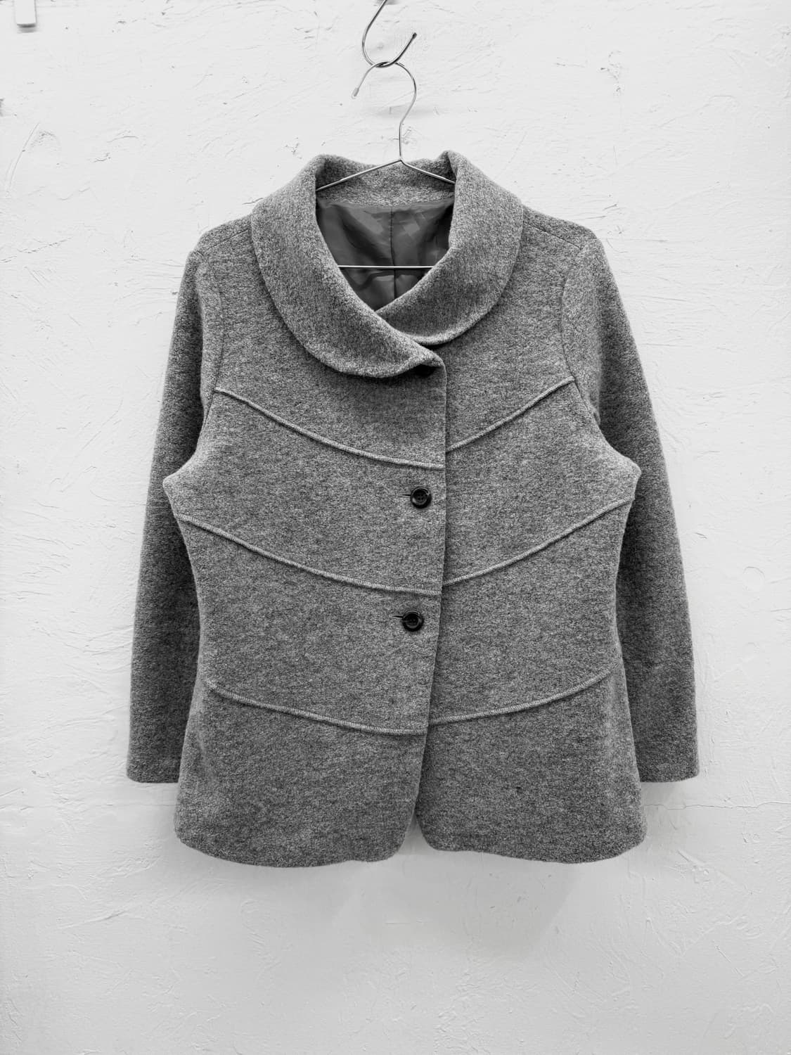 vivi age 버튼 울 자켓 상품이미지1