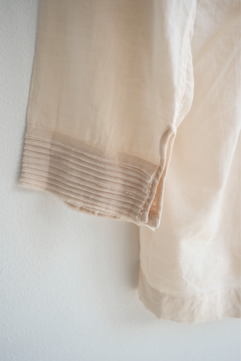 Pleated pale pink top 상품이미지4