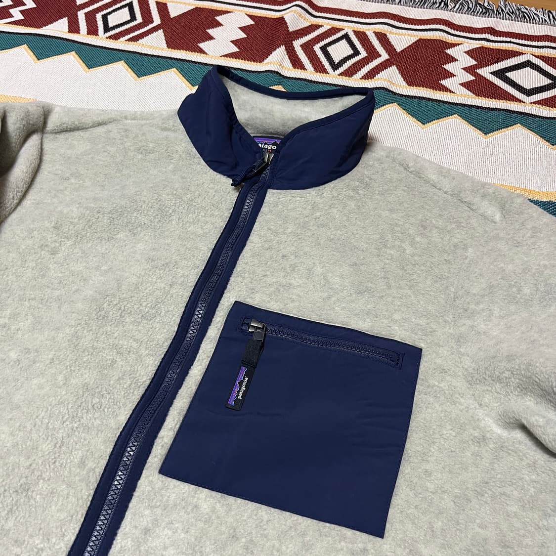 새제품 파타고니아 신칠라 자켓 오트밀 헤더 XL 상품이미지4