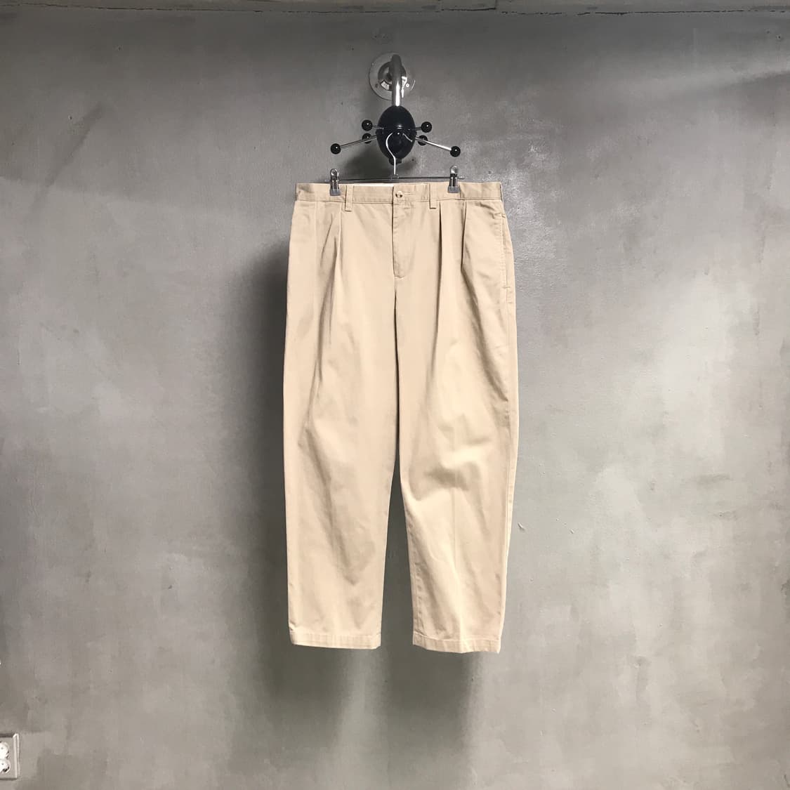 폴로 랄프로렌 베이지 투턱 치노 팬츠 34/30 상품이미지1