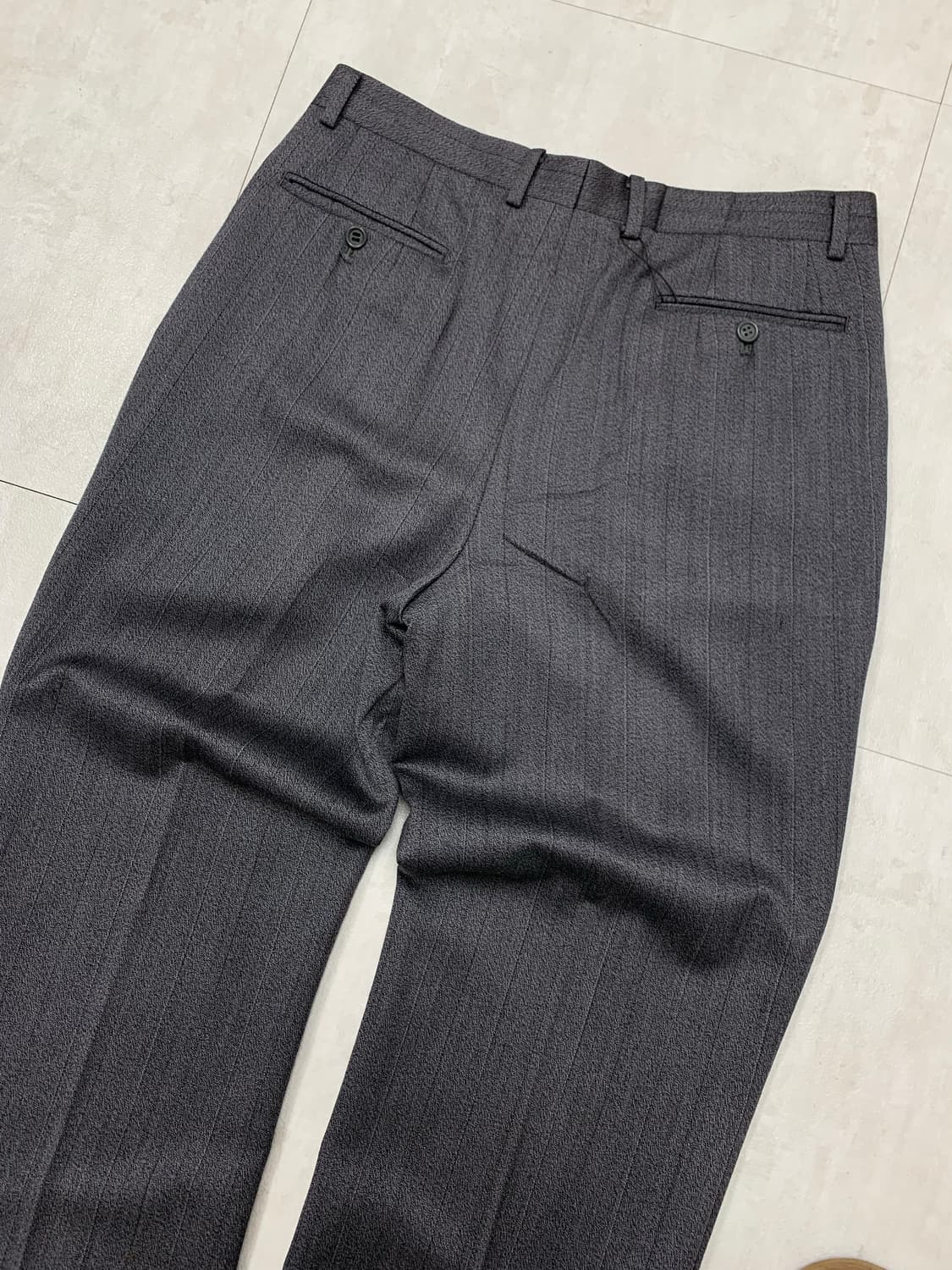 Lanvin 그레이 스트라이프 슬랙스 #530 상품이미지7