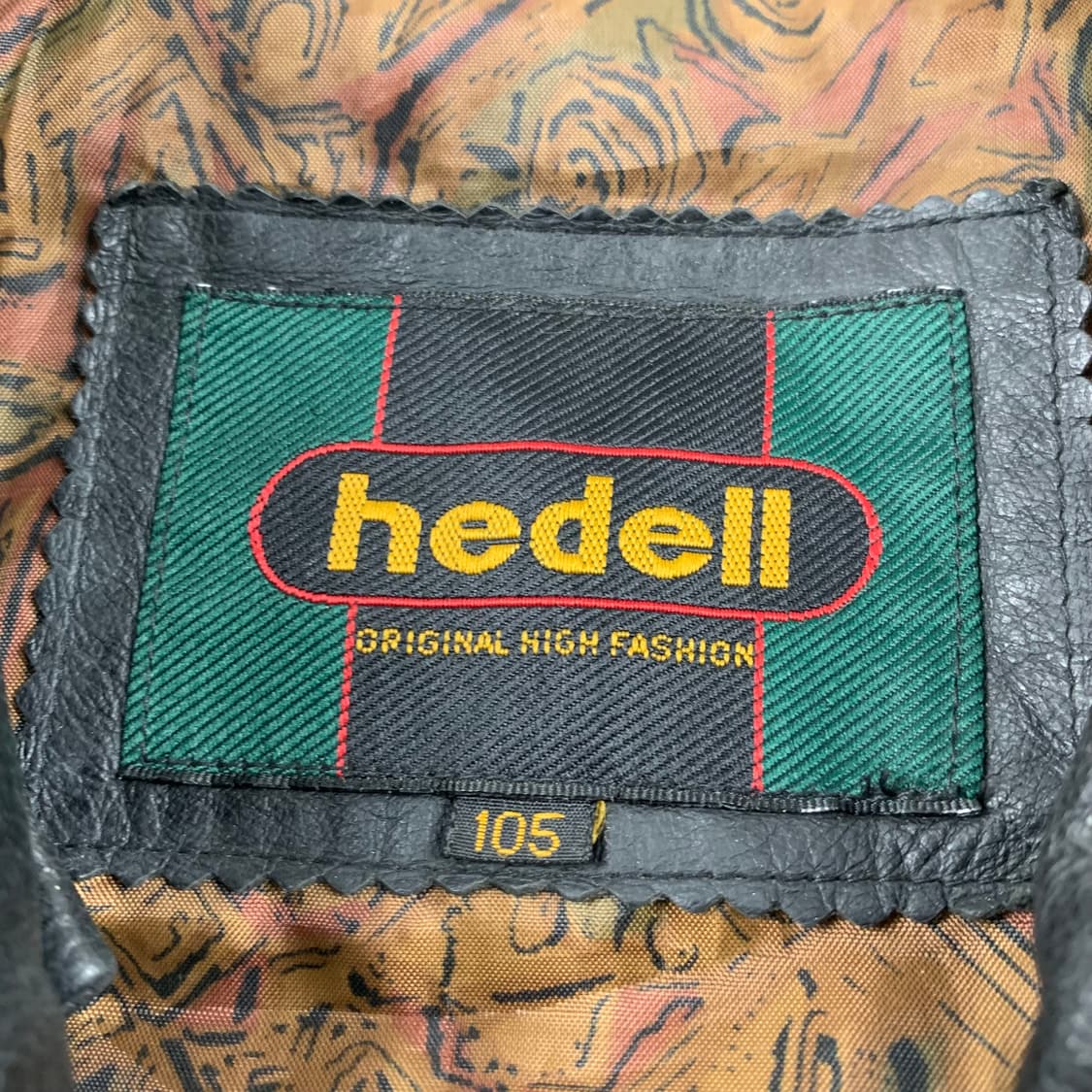90's hedell 빈티지 양가죽 봄버 자켓 블랙  상품이미지6