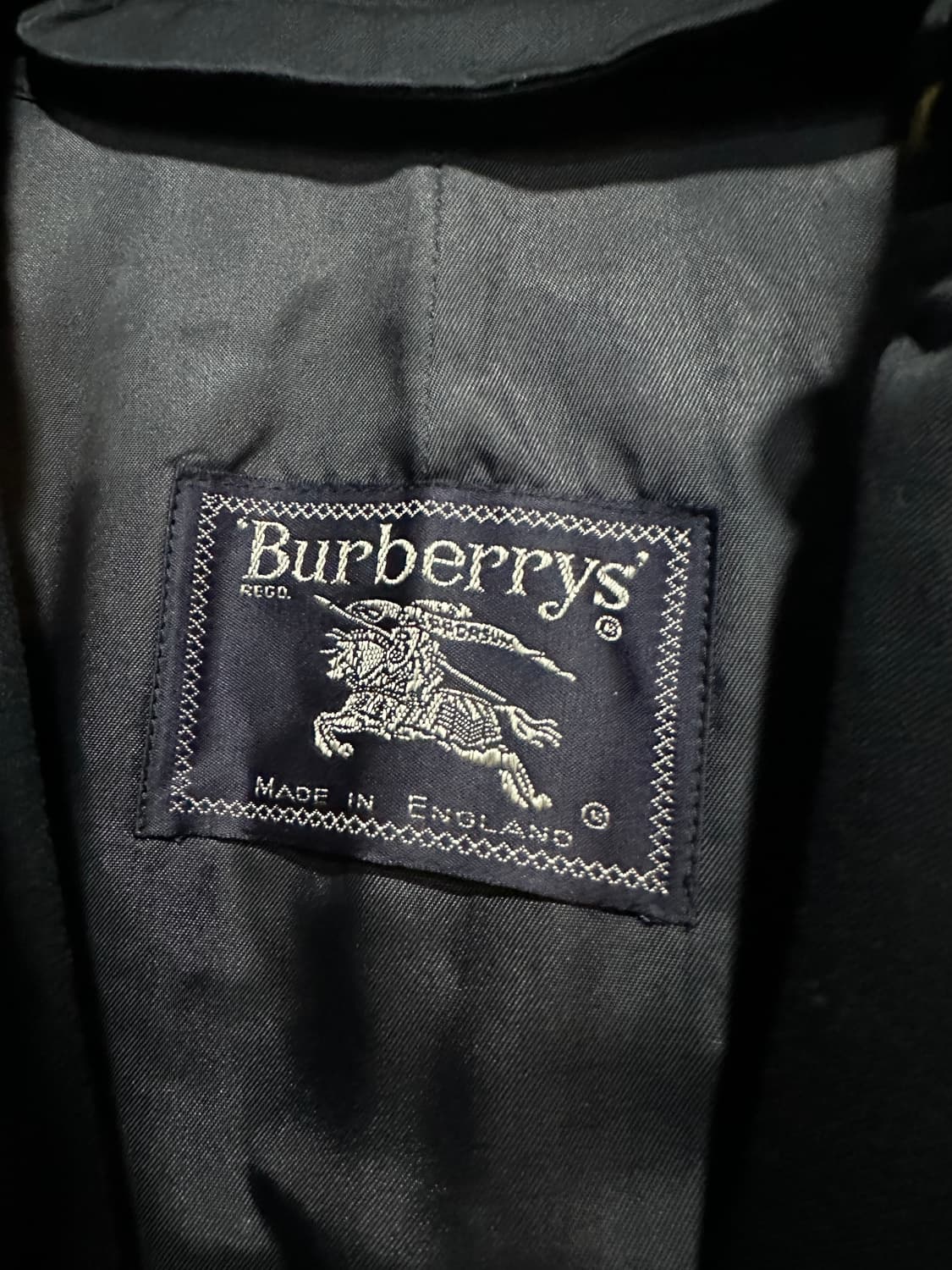 버버리 더블트렌치코트 내피포함 상태A100-105 상품이미지9