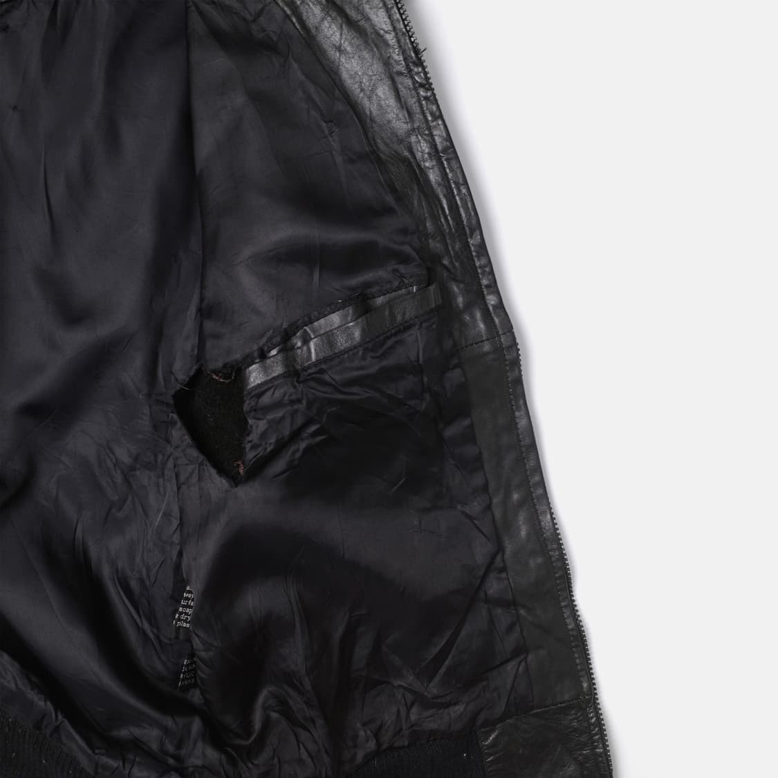 1980's Members Only Leather Racer Jacket 상품이미지5