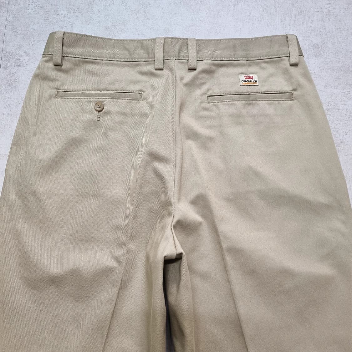 00s jpn 리바이스 오렌지탭 카키 치노 팬츠 33sz 상품이미지8