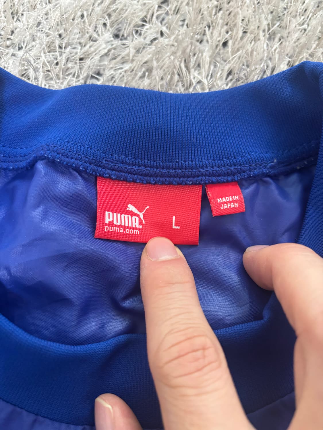 일제 퓨마 바람막이 사이즈 105-110 상품이미지4