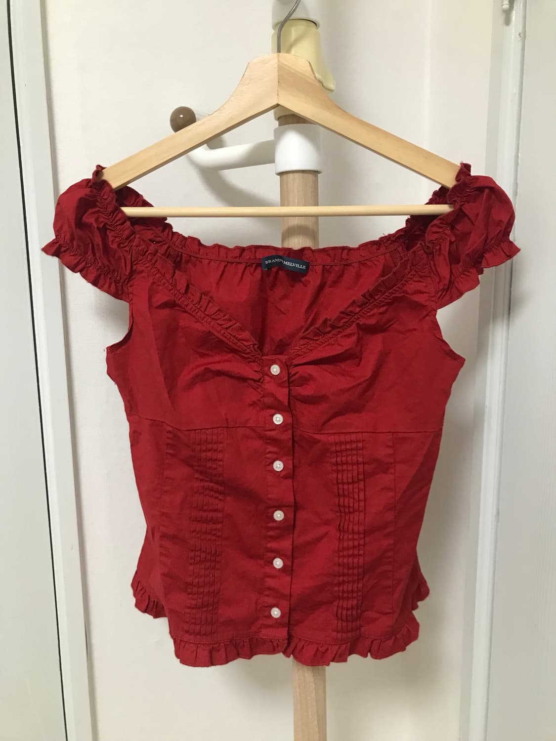 브랜디멜빌 ELENA TOP (RED) 새상품 상품이미지1