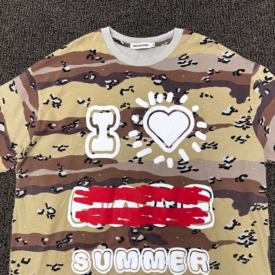노쿨러스 카모플라주 반팔티셔츠 XL-2XL 권장 상품이미지3