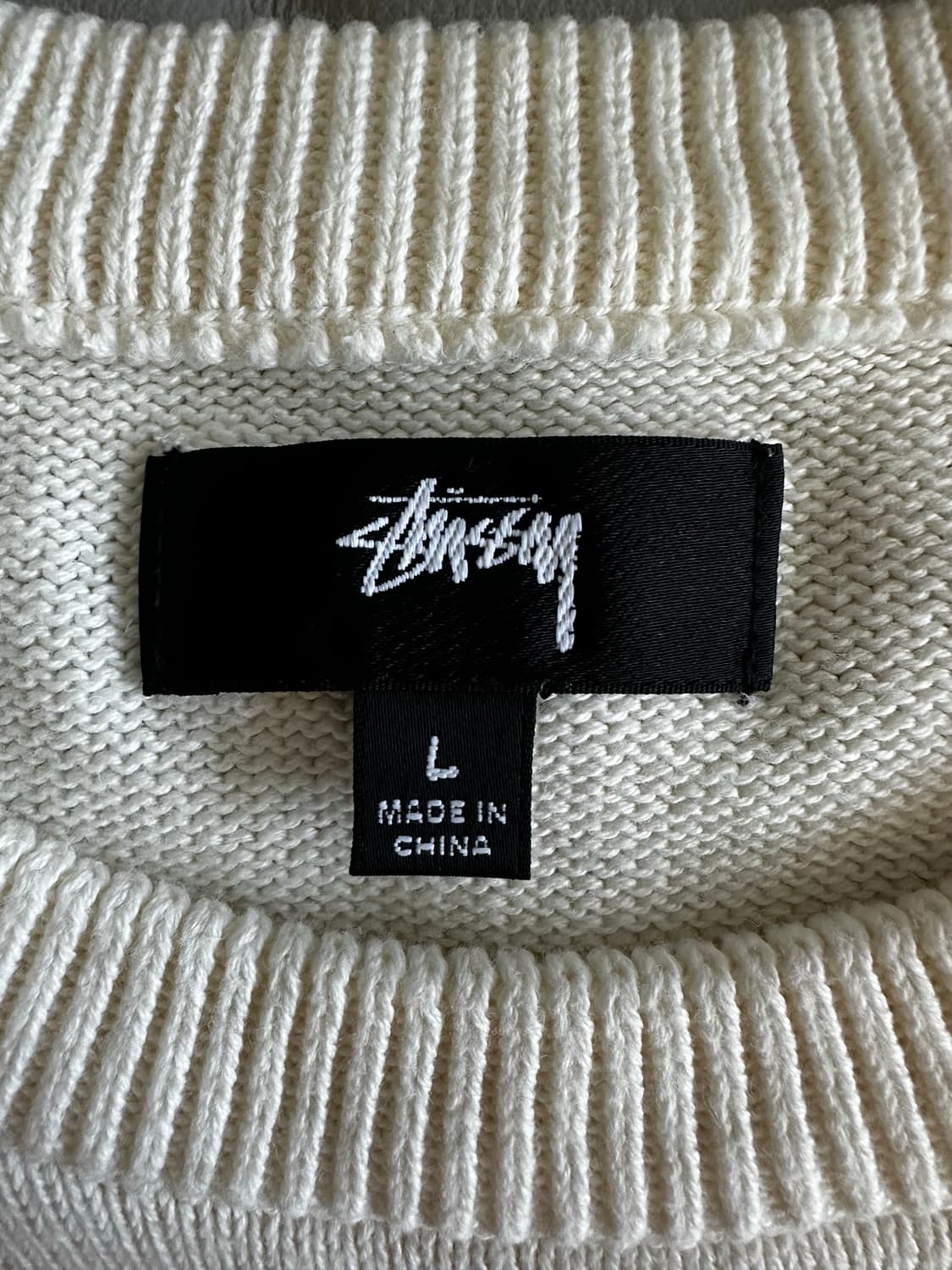 스투시 빌리아드 스웨터 니트 L 상품이미지4