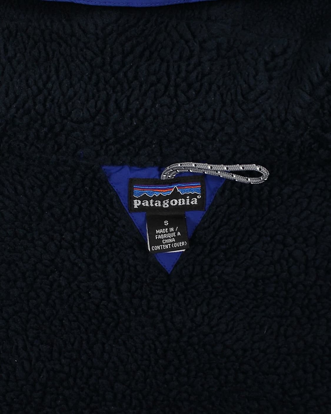2001 파타고니아 인퍼노 자켓 블루 딥파일 안감 빈티지 상품이미지6