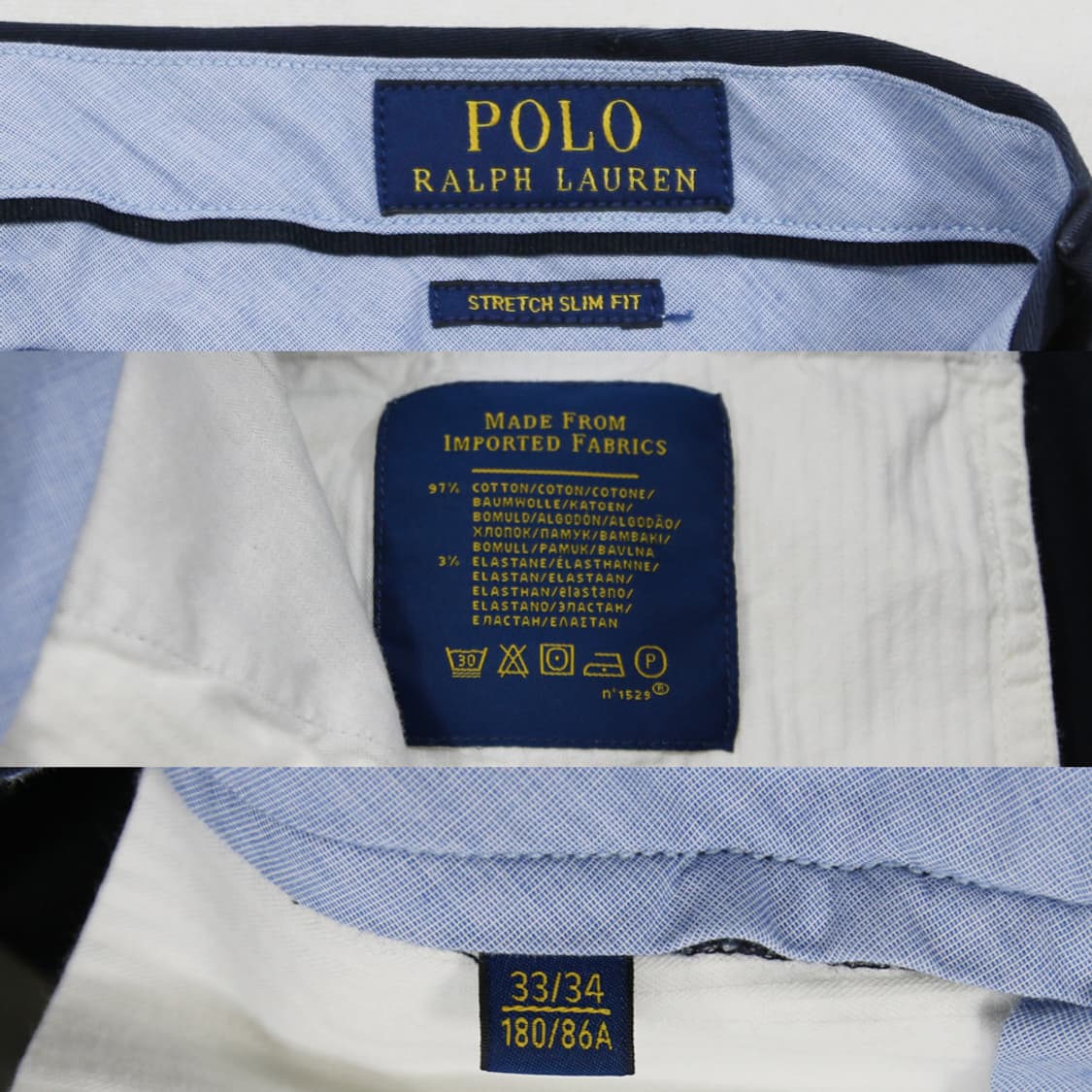 (착용컷) 폴로 랄프로렌 슬림 치노 팬츠 (남성용 34) 상품이미지7