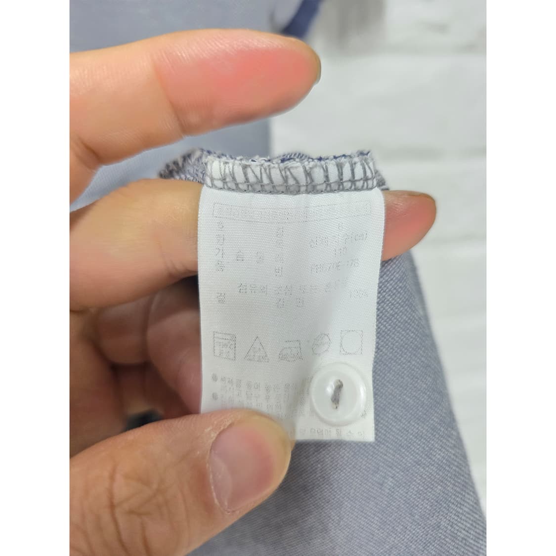 라코스테 그레이 헨리넥 슬림핏 XL 상품이미지3