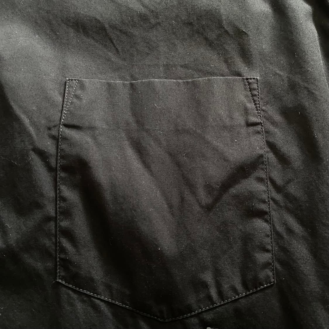 [XL] 꼼데가르송 셔츠 라인 클래식 셔츠 블랙 상품이미지4