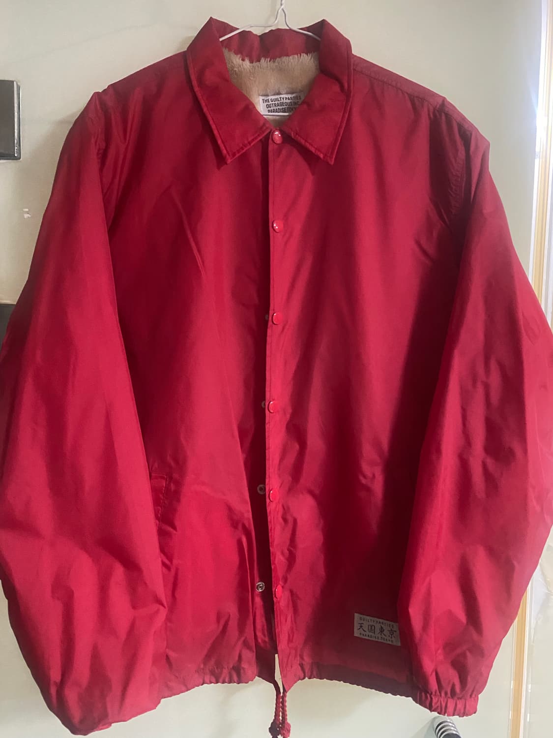 와코마리아 보아털 코치자켓 라지 상품이미지1