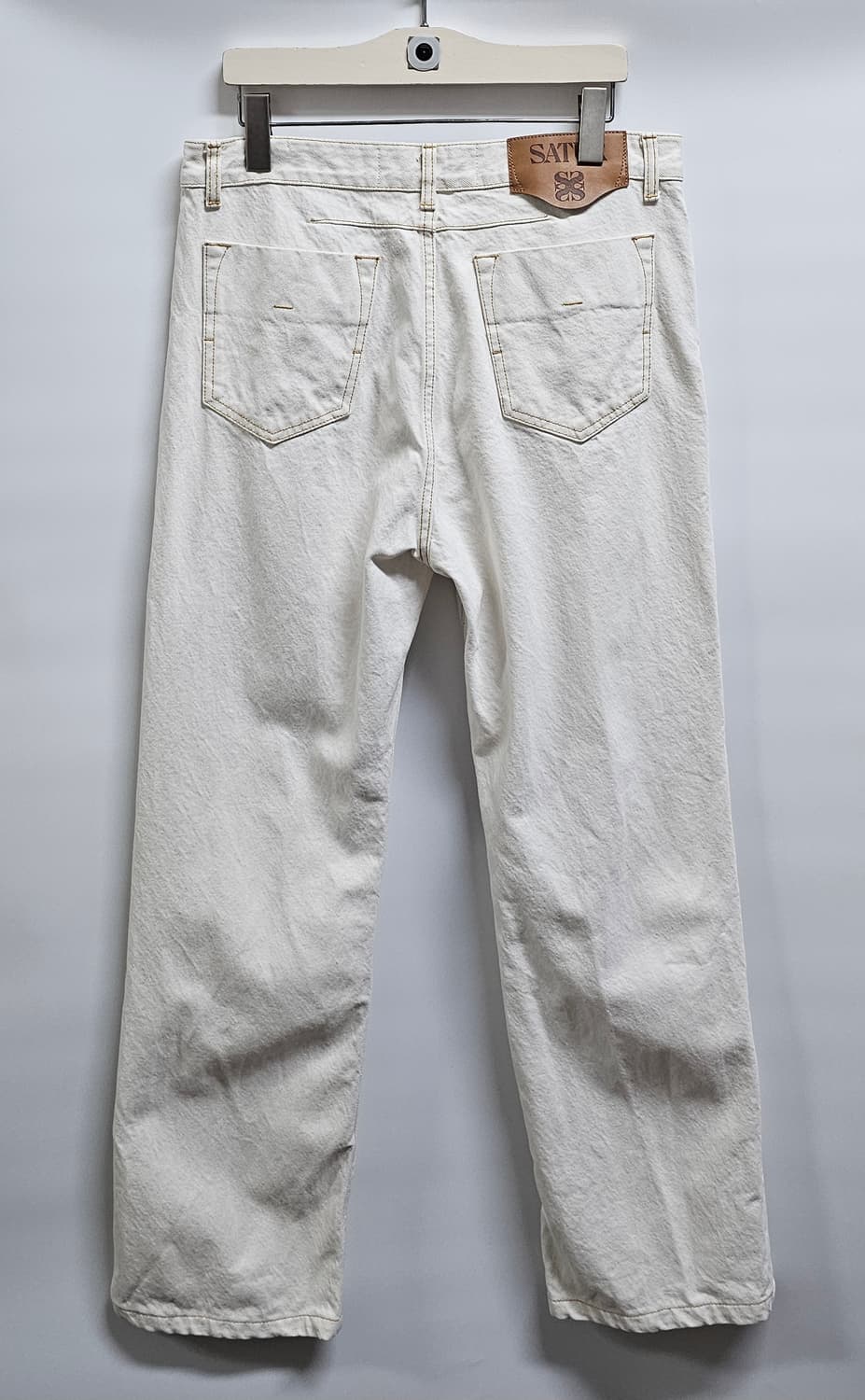 SATUR 세터 아이보리 데님 팬츠 L 상품이미지2