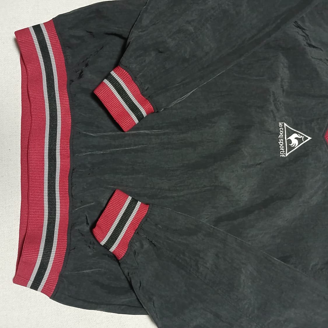 해외판 르꼬끄스포르티브 바스락 웜업 레이어드 바람막이 자켓 상품이미지3