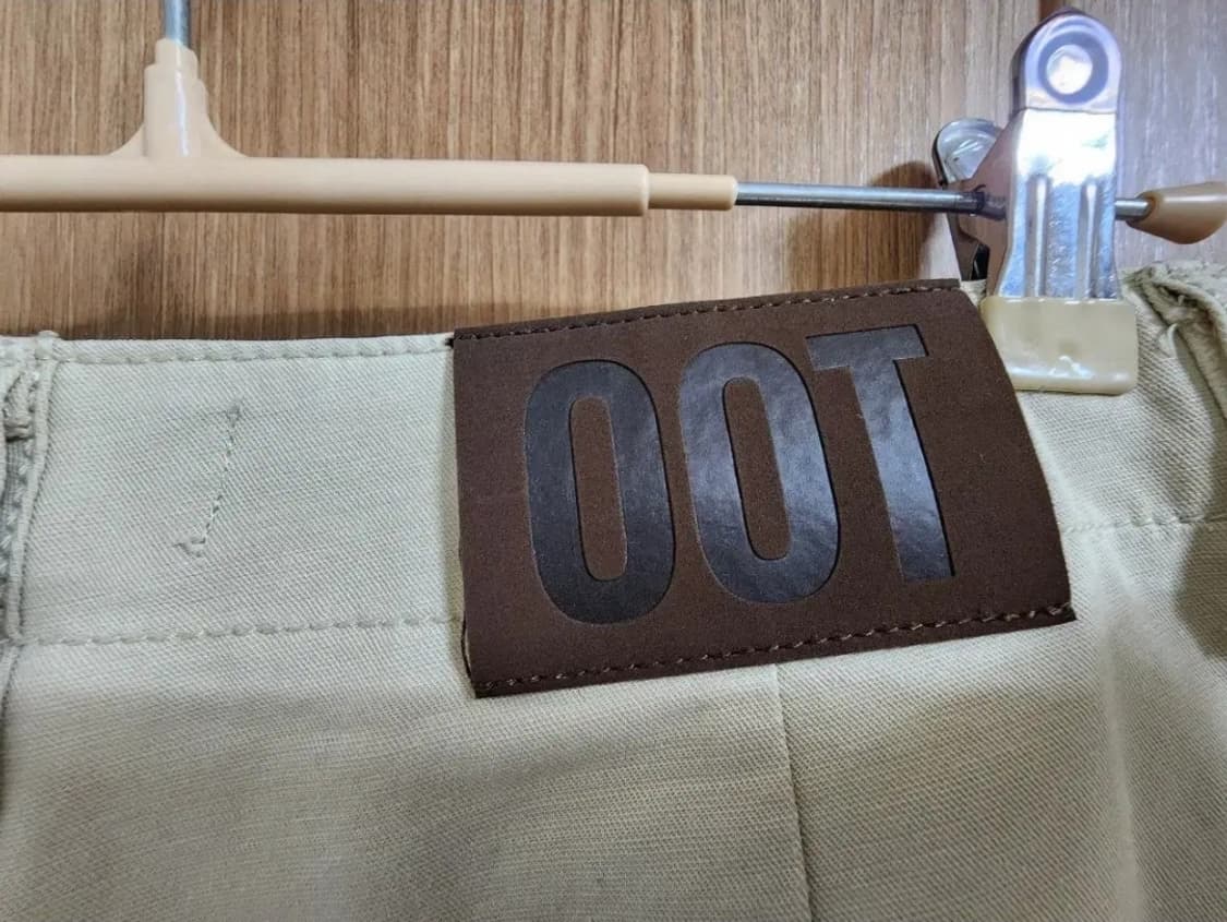 (M)여성 OOT 와이드 카고 팬츠 베이지 상품이미지4