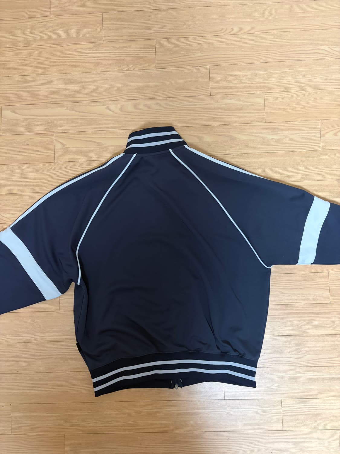 트래블 풋볼 져지 트랙 자켓 네이비 L 상품이미지2