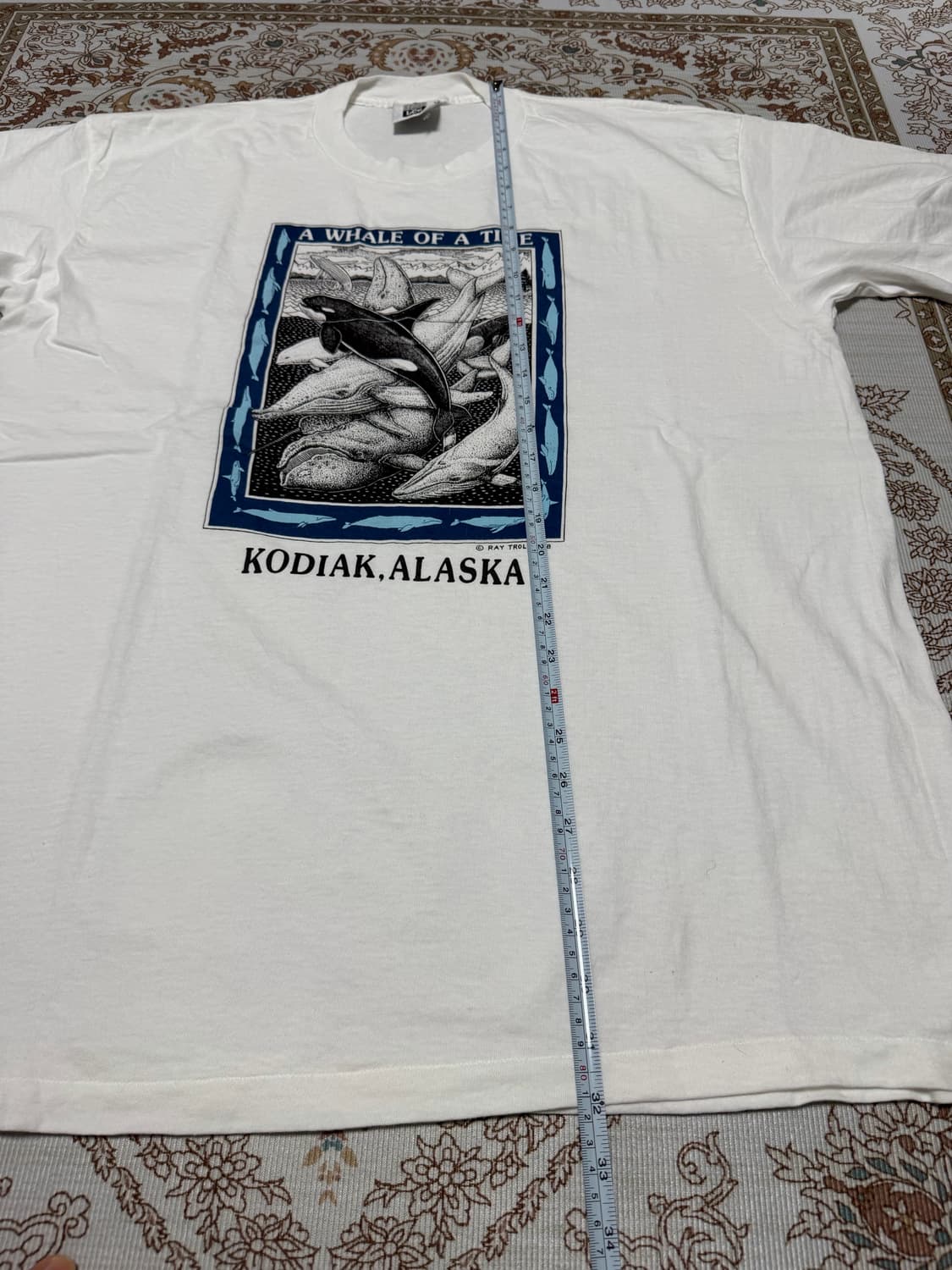 90s USA Lee 그래픽 반팔티 XL 상품이미지8