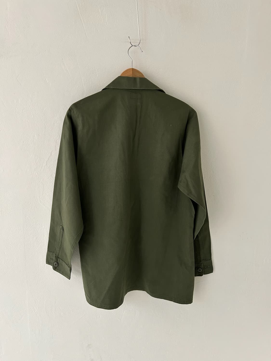80s US Army og-507 utility shirt. 상품이미지7