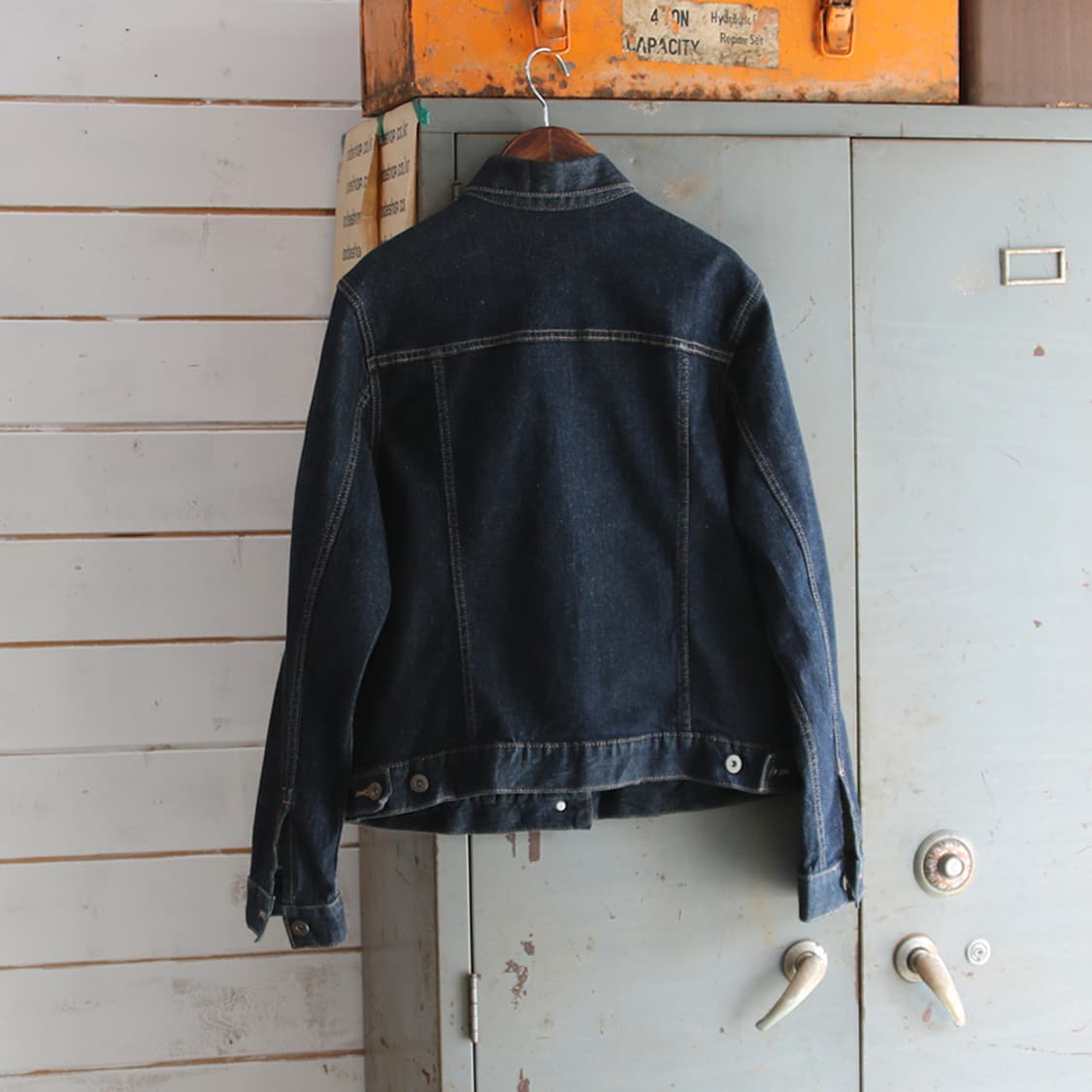 유니클로 데님 트러커 자켓 (여성용 XL) 상품이미지3