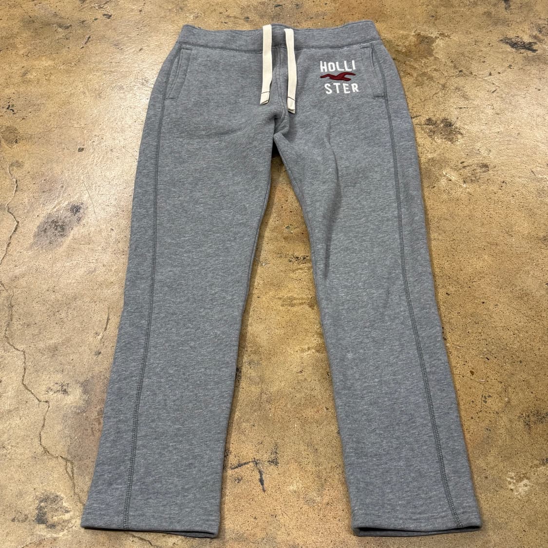 [정품/M] 홀리스터 회색 트레이닝 바지 b14 상품이미지2