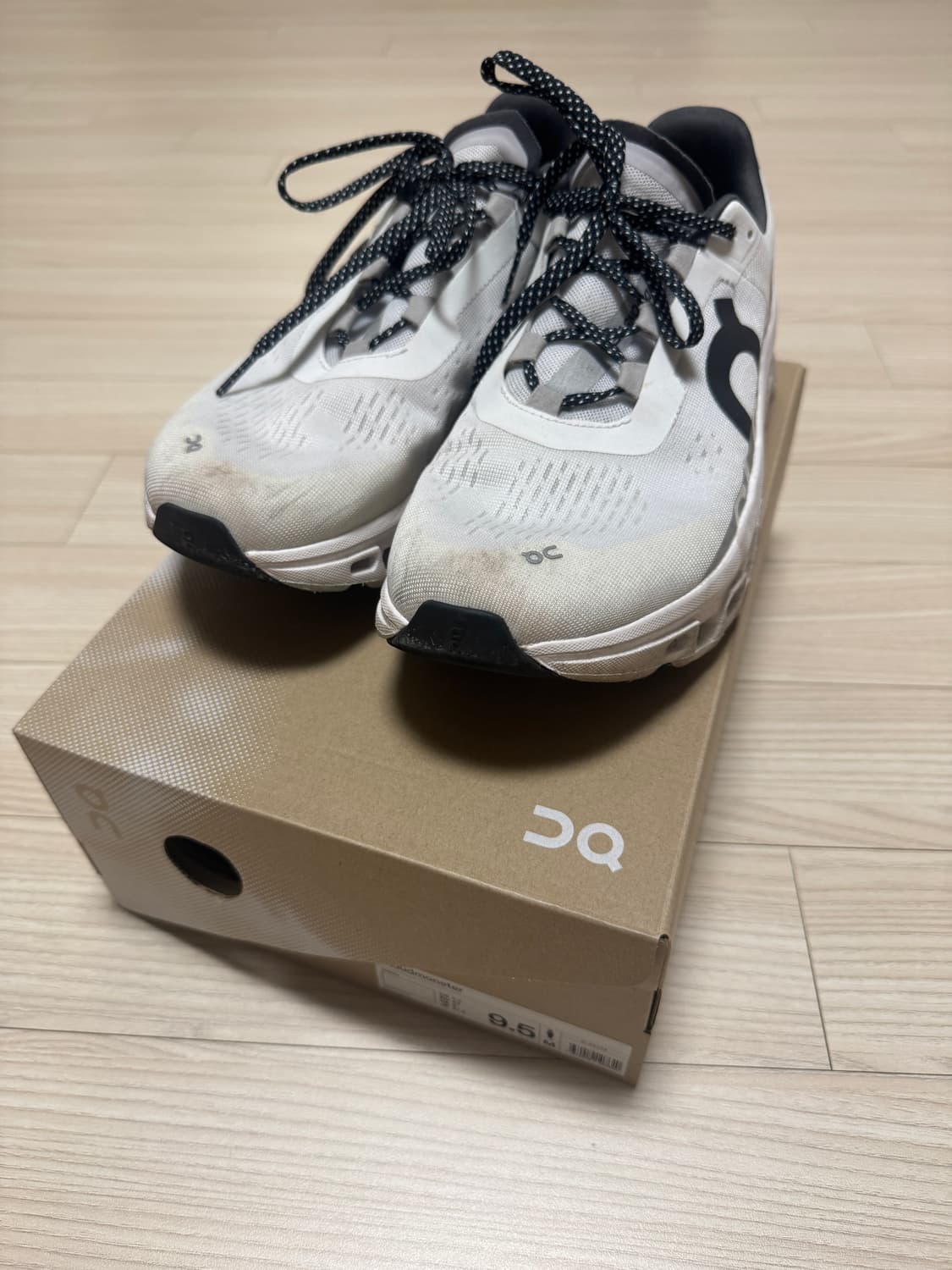 온러닝 클라우드몬스터1 올화이트 275mm 상품이미지1