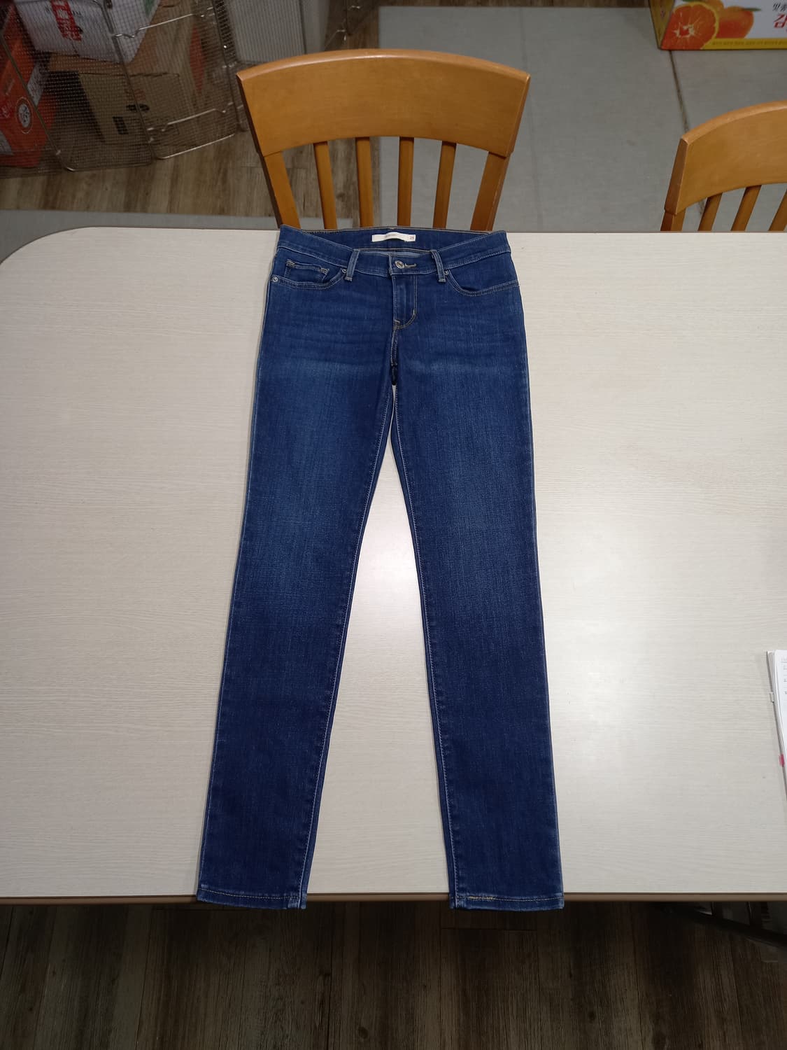 25 리바이스711 워싱 스판스키니 25-286 상품이미지1