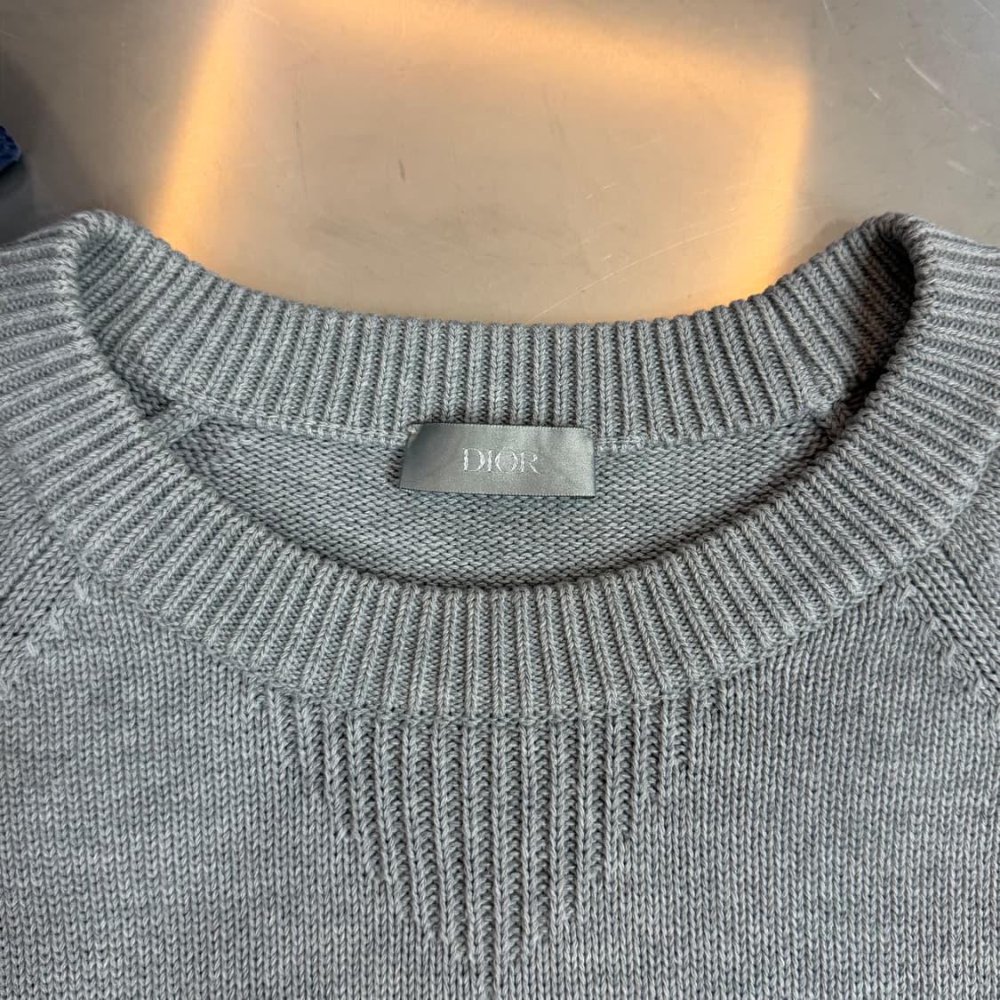 [리오브] 디올 루테늄 인서트 사이드라인 니트 상품이미지4