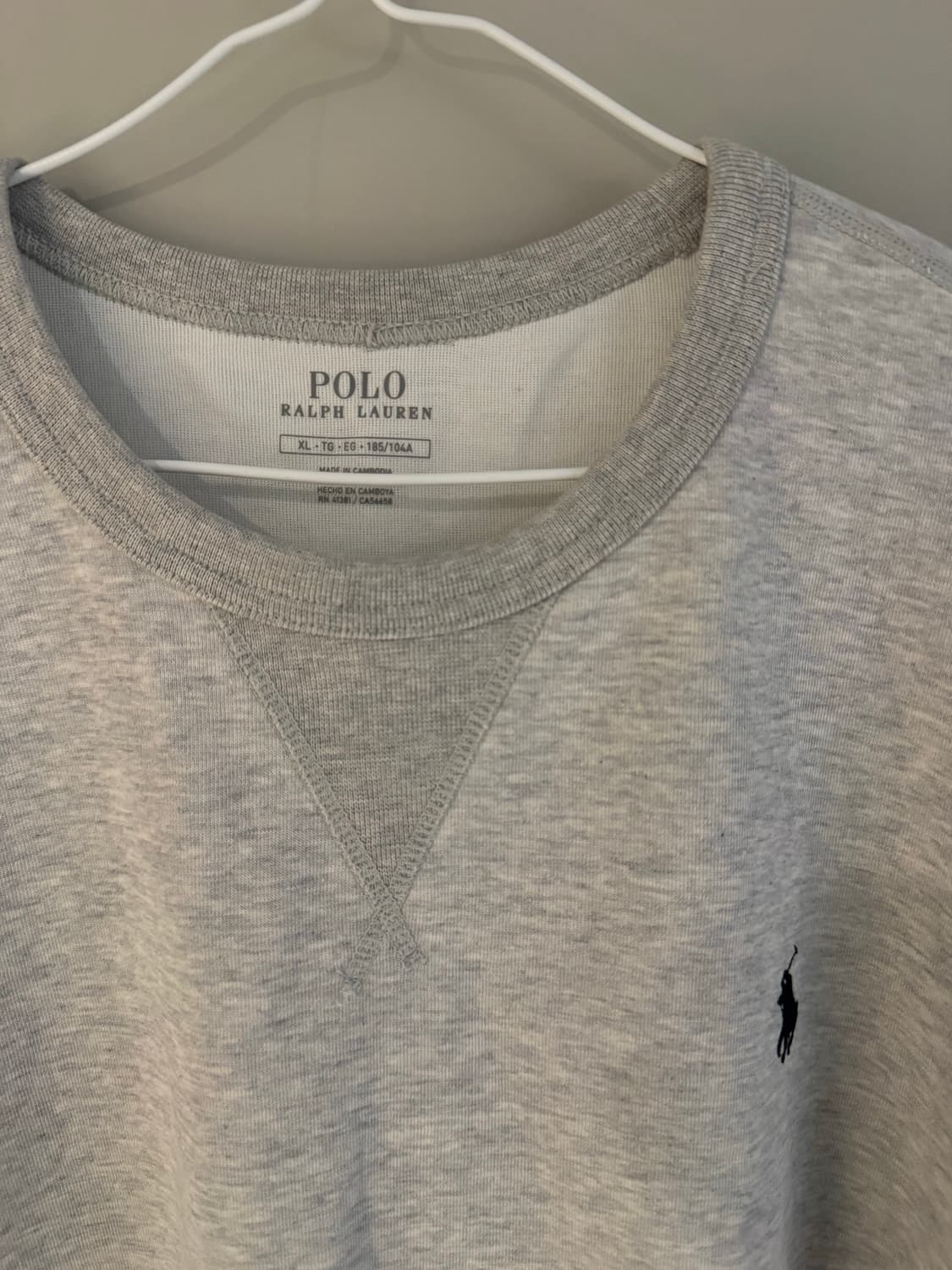 폴로 랄프로렌 더블니트 스웻셔츠 맨투맨 상품이미지2