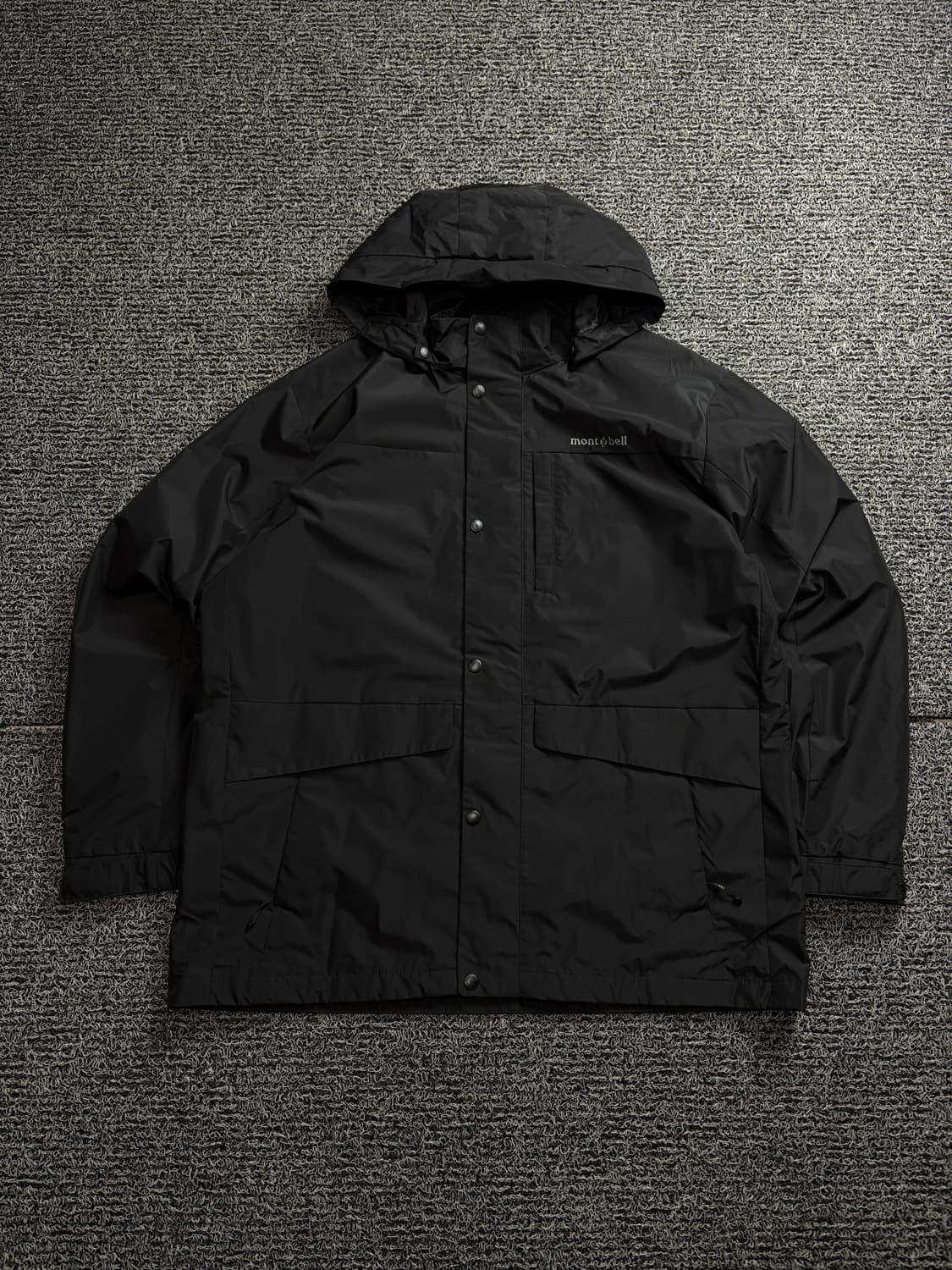몽벨 블랙 테크웨어 박시핏 마운틴 자켓 1668 상품이미지2