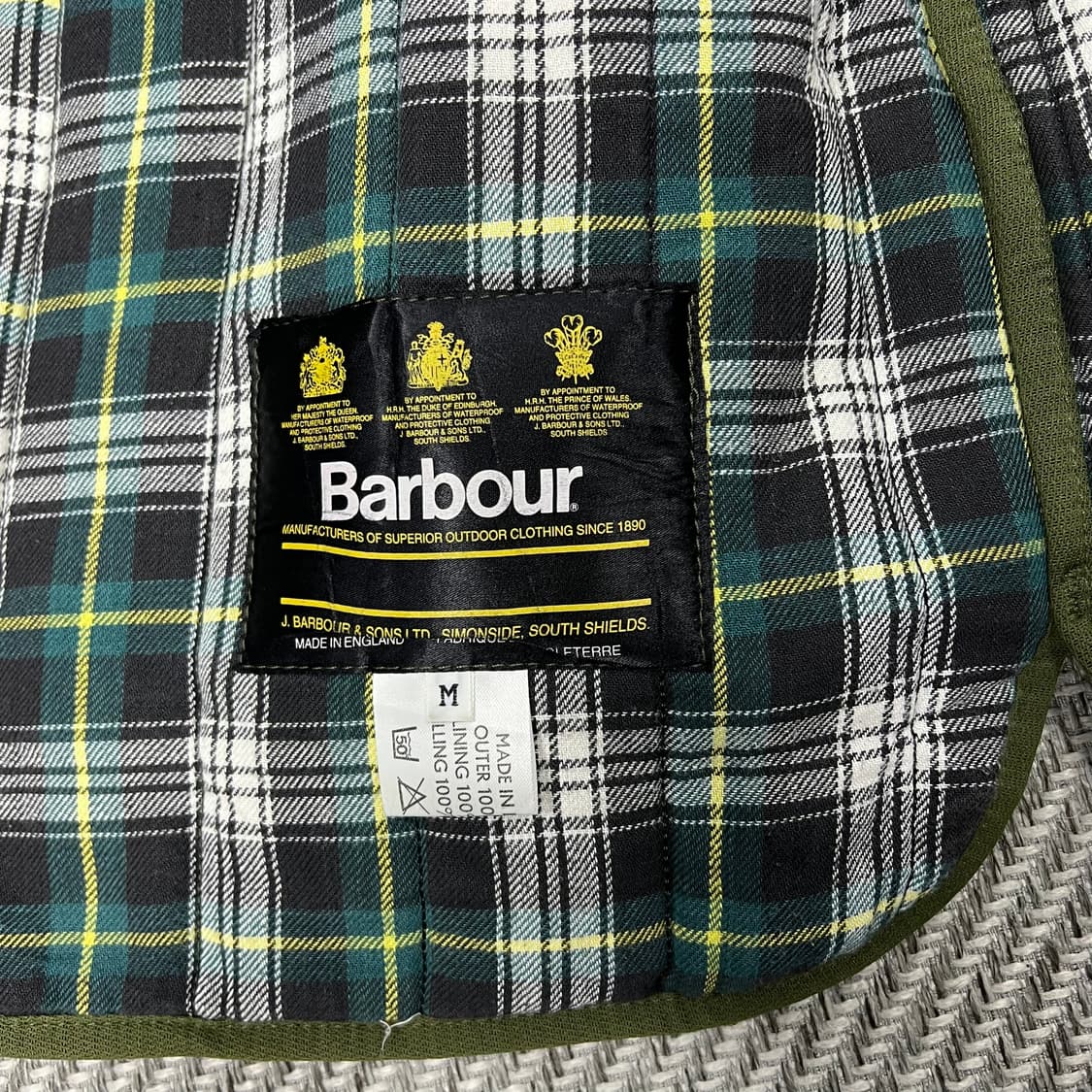 바버 라이너 퀼팅 베스트 v0729 상품이미지7